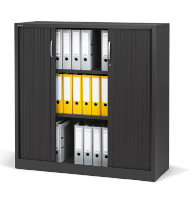 Rollladenschrank BASE L 247721, abschlie&szlig;bar, 3 OH, anthrazit, 120x120x42cm (BxHxT)