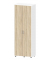 Aktenschrank EVO 271041, abschlie&szlig;bar, 2x6 OH, wei&szlig;/wildeiche, 80x221,5x42cm (BxHxT)
