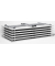 Klapptisch MODUL 219121, 72cm (H), 140x80cm (BxT), rechteckig, lichtgrau / silber