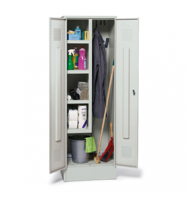 Putzmittel-Stahlspind / Putzmittelschrank