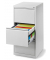 H&auml;ngeregistraturschrank 131080 Base L, lichtgrau, 3 Schubladen, 1-bahnig
