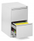 H&auml;ngeregistraturschrank 131081 Base L, lichtgrau, 2 Schubladen, 1-bahnig