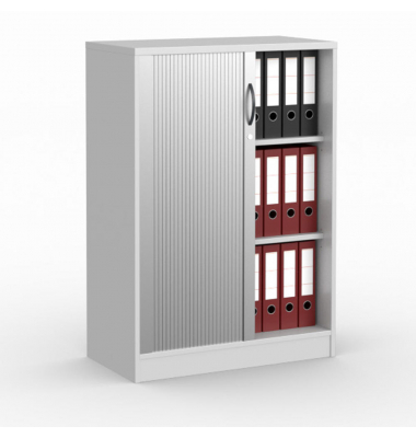 Rollladenschrank MULTI M 272047, abschließbar, 3 OH, lichtgrau/alusilber, 80x114,5x42cm (BxHxT)