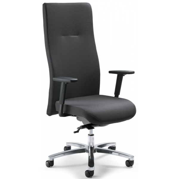 4251635611482 - Bürodrehstuhl BIG STAR 30 anthrazit silber mit Armlehnen bis 150kg ohne Kopfstütze 4251635611482 Deskin 4251635611482 - Bürodrehstuhl BIG STAR 30 anthrazit silber mit Armlehnen bis 150kg ohne Kopfstütze 4251635611482 Deskin