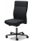 Bürodrehstuhl D001, schwarz / schwarz, bis 110kg, ohne Kopfstütze