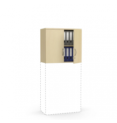 Aufsatzschrank MULTI M 268060, abschlie&szlig;bar, 2 OH, buche, 80x71x42cm (BxHxT)