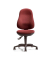 Bürodrehstuhl COMFORT I, bordeaux / schwarz, bis 110kg, ohne Kopfstütze