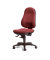 Bürodrehstuhl COMFORT I, bordeaux / schwarz, bis 110kg, ohne Kopfstütze