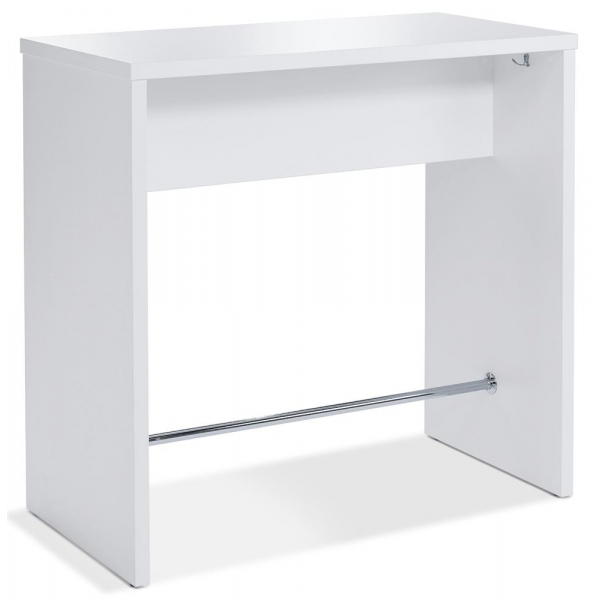 4251635614384 - Bistrotisch 113cm (H) 120x60cm (BxT) rechteckig weiß   weiß 4251635614384 Deskin