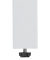 Bistrotisch 275569, 113cm (H), 120x60cm (BxT), rechteckig, weiß