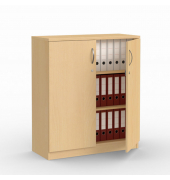 Aktenschrank MULTI M 273397, abschlie&szlig;bar, 2x3 OH, buche, 100x114,5x42cm (BxHxT)