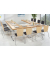 Klapptisch 283477, 73,8cm (H), 150x80cm (BxT), rechteckig, buche / chrom