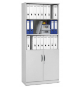 Kombischrank Aktenschrank MULTI M wei&szlig;  80 x 42 x 183,5cm