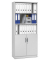 Kombischrank Aktenschrank MULTI M wei&szlig;  80 x 42 x 183,5cm