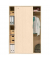 Schiebet&uuml;renschrank MULTI M 259015, abschlie&szlig;bar, 5 OH, ahorn, 120x183,5x42cm (BxHxT)