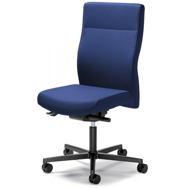 4251635614957 - Bürodrehstuhl D001 blau   schwarz bis 110kg ohne Kopfstütze 4251635614957 Deskin