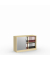 Rollladenschrank MULTI M 259018, abschlie&szlig;bar, 2x3 OH, buche/alusilber, 120x80,5x42cm (BxHxT)