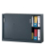 Schiebet&uuml;renschrank BASE L 220752, abschlie&szlig;bar, 2 OH, anthrazit, 120x85x42cm (BxHxT)