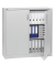 Stahlschrank BASE L 220943, abschlie&szlig;bar, 3 OH, lichtgrau, 120x120x42cm (BxHxT)