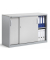 Schiebet&uuml;renschrank CONCEPT LINE 270266, abschlie&szlig;bar, 2 OH, alusilber/lichtgrau, 120x80x42cm (BxHxT)