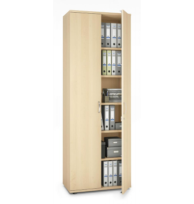 Aktenschrank MULTI M pro 270149, abschlie&szlig;bar, 6 OH, ahorn, 80x225x42cm (BxHxT)