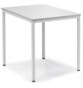 Besprechungstisch 283480, 72cm (H), 80x70cm (BxT), 4 Personen, rechteckig, lichtgrau / lichtgrau