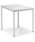 Besprechungstisch 283480, 72cm (H), 80x70cm (BxT), 4 Personen, rechteckig, lichtgrau / lichtgrau