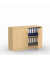 Aktenschrank MULTI M 272028, abschlie&szlig;bar, 2x2 OH, buche, 120x80,5x42cm (BxHxT)