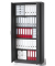 Stahlschrank BASE L 221134, abschlie&szlig;bar, 5 OH, anthrazit, 92x195x42cm (BxHxT)