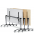 Klapptisch MODUL, 160x80cm (BxT), 72cm (H), Holz, rechteckig, lichtgrau / chrom, mit Rollen