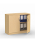Aktenschrank MULTI M 273393, abschlie&szlig;bar, 2x2 OH, buche, 100x80,5x42cm (BxHxT)