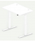 Sitz-Steh-Schreibtisch Comfort Multi M Pro, elektrisch höhenverstellbar, 64-130cm (H), 120x80cm (BxT), rechteckig, weiß / weiß