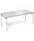 Klapptisch 284186, 72cm (H), 180x80cm (BxT), rechteckig, lichtgrau / lichtgrau