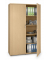 Aktenschrank MULTI M pro 270154, abschlie&szlig;bar, 2x6 OH, buche, 120x225x42cm (BxHxT)