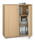 Aktenschrank MULTI M pro 270133, abschlie&szlig;bar, 3 OH, buche, 100x114x42cm BxHxT)