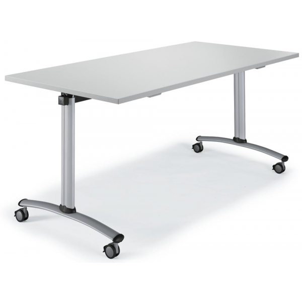 4251635624161 - Klapptisch 278840 72cm (H) 120x80cm (BxT) rechteckig lichtgrau   hellgrau 4251635624161 Deskin