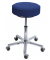 Hocker 260272, atollblau, mit Rollen, höhenverstellbar, bis 120kg