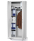 Stahlschrank BASE L 220922, abschlie&szlig;bar, 5 OH, lichtgrau, 92x195x42cm (BxHxT)