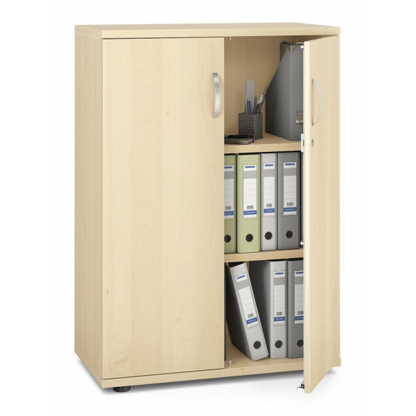 4251635625397 - Flügeltürenschrank MULTI M pro 270131 abschließbar 3 OH ahorn 80x114x42cm (BxHxT) 4251635625397 Deskin