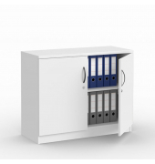 Aktenschrank MULTI M 273395, abschlie&szlig;bar, 2x2 OH, wei&szlig;, 100x80,5x42cm (BxHxT)