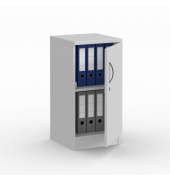 Aktenschrank MULTI M 275503, abschlie&szlig;bar, 2 OH, lichtgrau, 40x80,5x42cm (BxHxT)