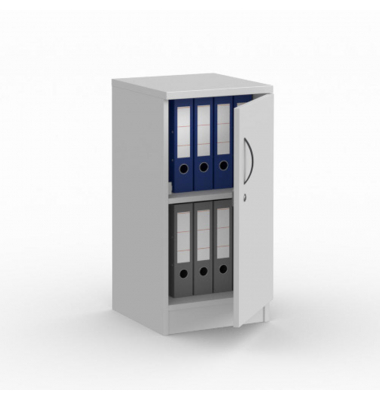 Aktenschrank MULTI M 275503, abschlie&szlig;bar, 2 OH, lichtgrau, 40x80,5x42cm (BxHxT)