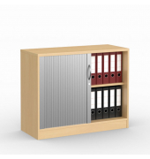 Rollladenschrank MULTI M 273409, abschlie&szlig;bar, 2 OH, buche, 100x80,5x42cm (BxHxT)