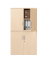 Aufsatzschrank MULTI M 275032, abschlie&szlig;bar, 2x2 OH, ahorn, 120x71x42cm (BxHxT)
