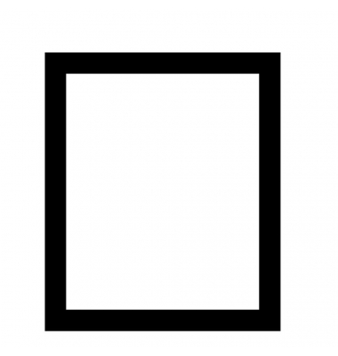 Bodenschutzmatte 215453, 91,4x121,9cm, Form O (rechteckig), für Teppich