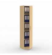 Aktenschrank MULTI M 258963, abschlie&szlig;bar, 5 OH, buche, 40x183,5x42cm (BxHxT)