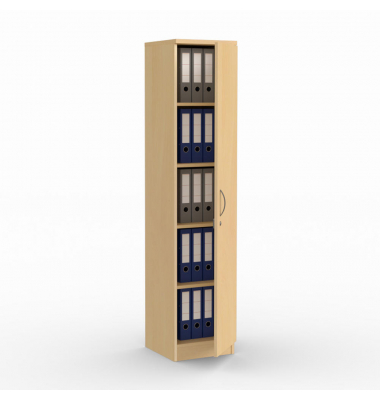 Aktenschrank MULTI M 258963, abschlie&szlig;bar, 5 OH, buche, 40x183,5x42cm (BxHxT)