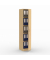 Aktenschrank MULTI M 258963, abschlie&szlig;bar, 5 OH, buche, 40x183,5x42cm (BxHxT)