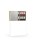 Aufsatzschrank MULTI M 271921, abschlie&szlig;bar, 2x2 OH, buche/alusilber, 120x71x42cm (BxHxT)