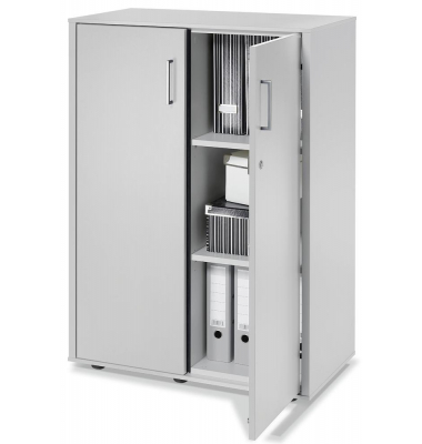 Aktenschrank EVO 275224, abschlie&szlig;bar, 2x3 OH, lichtgrau, 120x112,5x42cm (BxHxT)